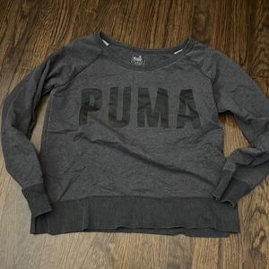 Grey Puma Sweatshirt - Size M